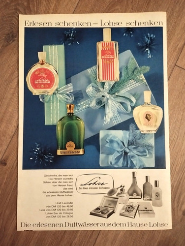 Orig werbung reklame 1962 - orig,