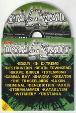 ✪ ROCK HARD DYNAMIT #28/2001 METAL-MAGAZIN BEILAGE CD-SAMPLER NEUW. TOP NM-VG+