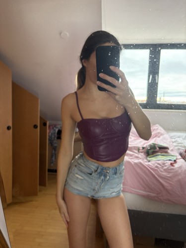 Damen korsett korsage lila - korsett,