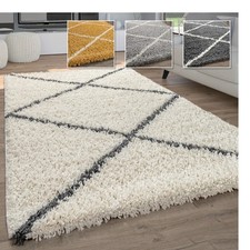 Hochflor Teppich Wohnzimmer