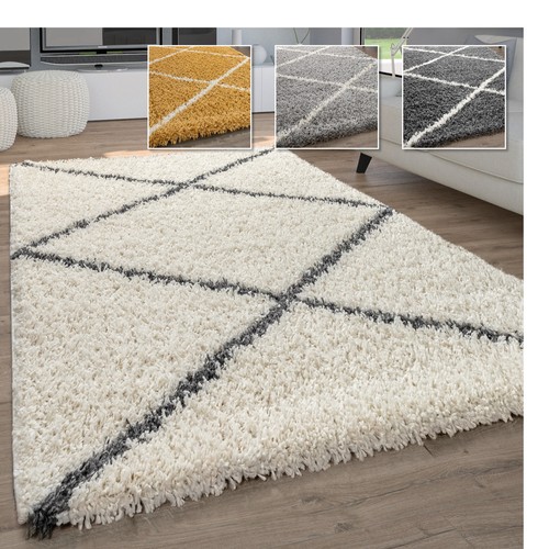 Hochflor teppich wohnzimmer - teppich,