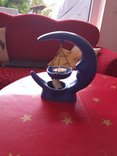 blauer Mond Teelichthalter mit Duftöl