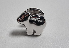 Pierre Lang Ballou Reg'D Bär Anstecker Knopfbrosche Silberfarben