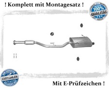 Auspuffanlage für BMW 3 (E36) 316 318 1.8 1.9 Ti Compact Auspuff Montagesatz