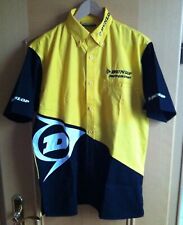 Herren Motorsport Hemd Neu, Farb. Gelb/Schwarz, Gr. L 48/50