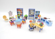 Playmobil Wohnung Bad Esszimmer Küche Büro