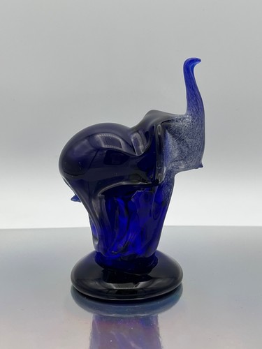 Briefbeschwerer blauer elefant - briefbeschwerer,