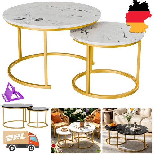 Beistelltisch 2er set - beistelltisch,