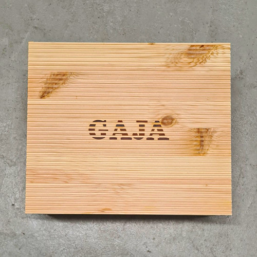 Caja holz weinkiste - holz-weinkiste, rechteckig