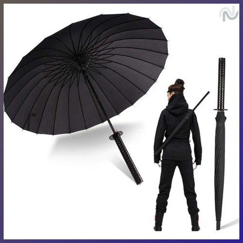 Regenschirm katana samurai - regenschirm,