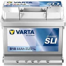 VARTA Dynamic SLI ­B18 Starterbatterie 12V 44Ah 440A/EN B13 Batterie