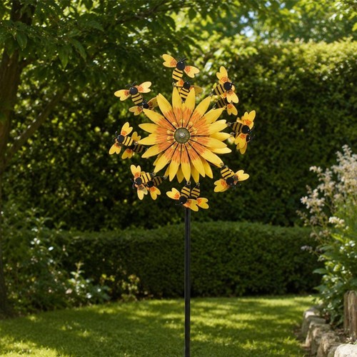 Windspiel biene metall - windspiel,