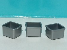 PLAYMOBIL X3 KISTEN GRAUE