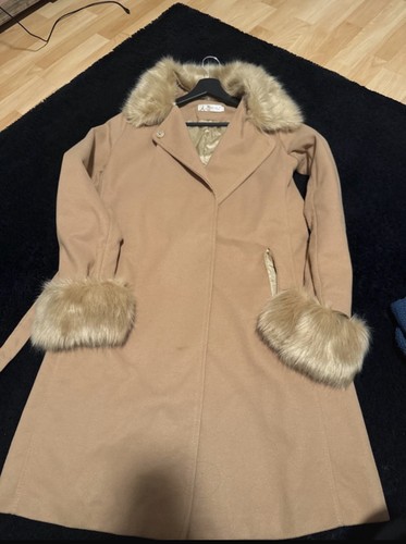 Fuchs damen mantel beige lang - fuchs,
