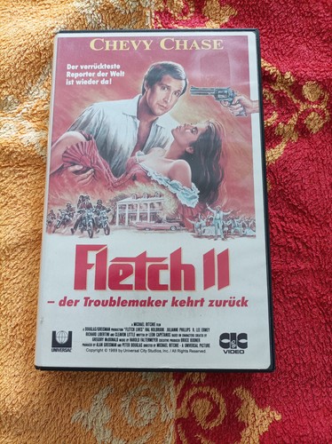 Vhs kassetten fletch - kassetten,