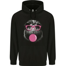Meerschweinchen Mit Kaugummi Und Brille Kinder Hoodie
