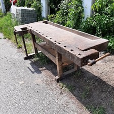 Hobelbank einzelstück alt - hobelbank,, einzelstück,