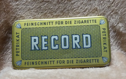 Alte blechdose record - alte,
