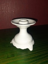 KERZENSTÄNDER, Schumann Arzberg Bavaria Germany, weiß, Kerzenhalter, vintage