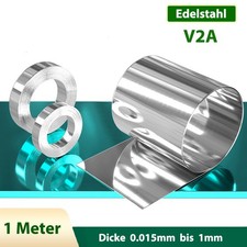 Edelstahl V2A Streifen Band