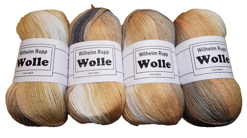400g wollpaket color - wollpaket, batik
