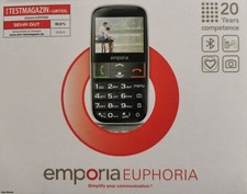 emporiaEUPHORIA Seniorenhandy, Mobiltelefon mit Notruftaste, 2,3-Zoll-DisplayOVP