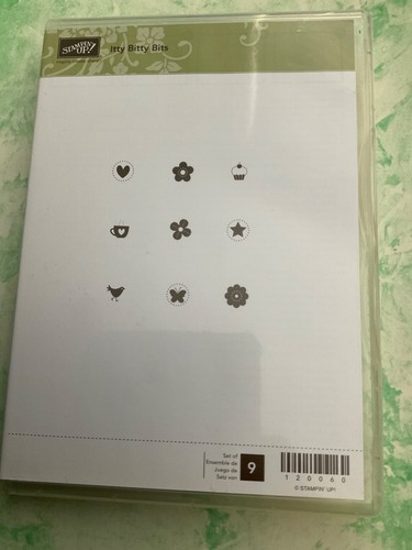 Kaum benutztes 9er set stampin - kaum,
