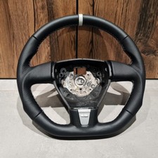 LEDERLENKRAD SKODA RS SUPERB/OCTAVIA/FABIA LENKRAD BEZIEHEN. LEDERBEZUG. TAUSCH