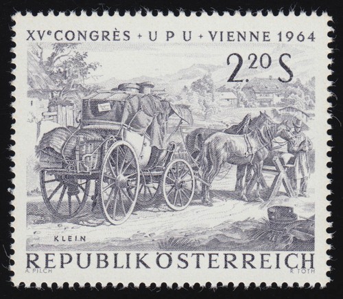 1160 weltpostkongress wien - weltpostkongress,