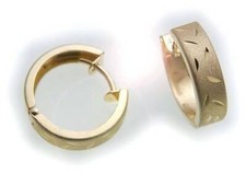 Women's earrings hinged hoop