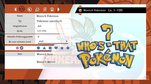 Wunsch pokemon shiny - wunsch, non