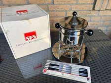 Fondue set edelstahl - set,
