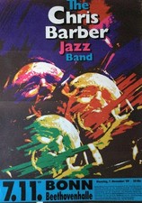 The Chris Barber Jazz Band (1989) | Konzertposter Tourplakat A1