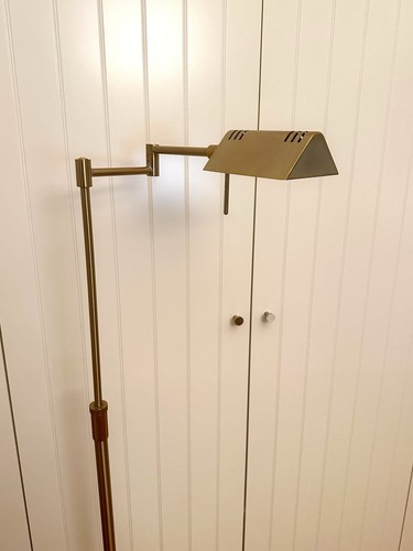Stehleuchte leselampe messing - stehleuchte,