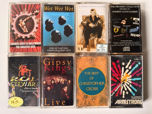 Musikkassetten sammlung rod - musikkassetten,