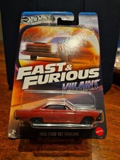 Hot Wheels 1966 Ford 427 Fairline Fast & Furious Villains Series 3/5 OVP