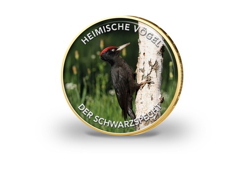 Euro vergoldet schwarzspecht - 2,