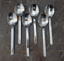 22326/ Lufthansa Besteck 6 Suppenlöffel 10A  Länge ca. 17,0 cm