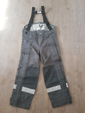 BUNDESWEHR NÄSSESCHUTZ HOSE ARAMID LFZ BODENPERSONAL REGENHOSE GRAU LUFTWAFFE