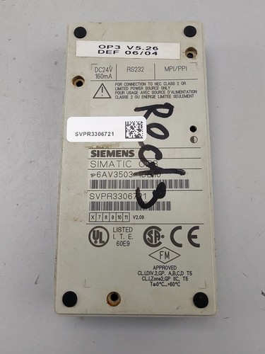 Siemens op3 6av3503 1db10 - op3, 6av3503-1db10