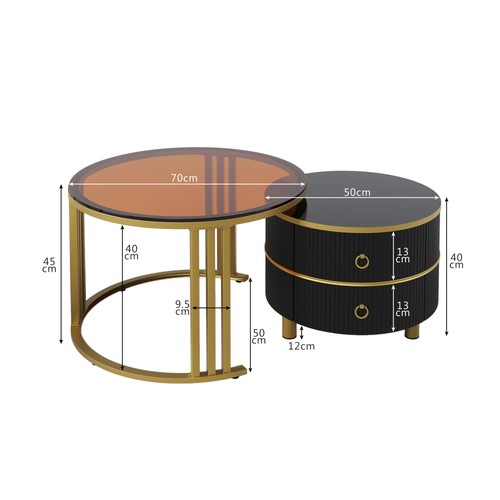Sonnenh couchtisch set - couchtisch-set, 50