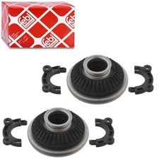 2x FEBI Federbeinlager Domlager Vorderachse für Opel Astra H Zafira B Astra H 