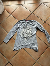 Langarmshirt  mit Pferdemotiv Shirt Yigga Gr. 146/152  in Grau