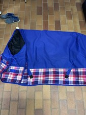 Winterdecke Für Pferde, 200g, Outdoor, In Blau/Rosa, Größe 145cm