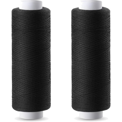 Nähgarn schwarz wei 200 yards - schwarz,