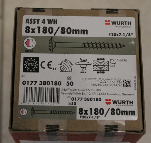 Würth assy neu - assy, wh