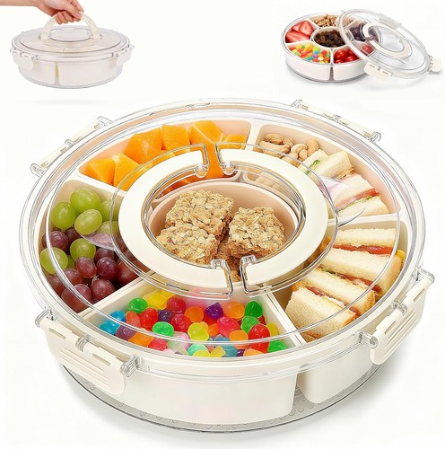 Geteiltes snackbox mit - geteiltes,