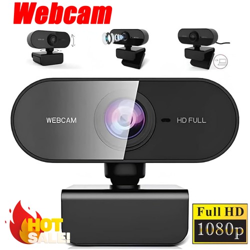 Full webcam mit - full-hd-webcam, mikrofon