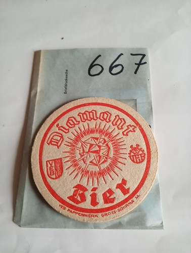Stück ddr bierdeckel veb - ddr,