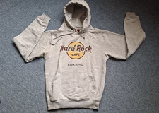 Hard Rock Café Hamburg  Kapuzenpullover Hoodie Pullover grau Gr.  S